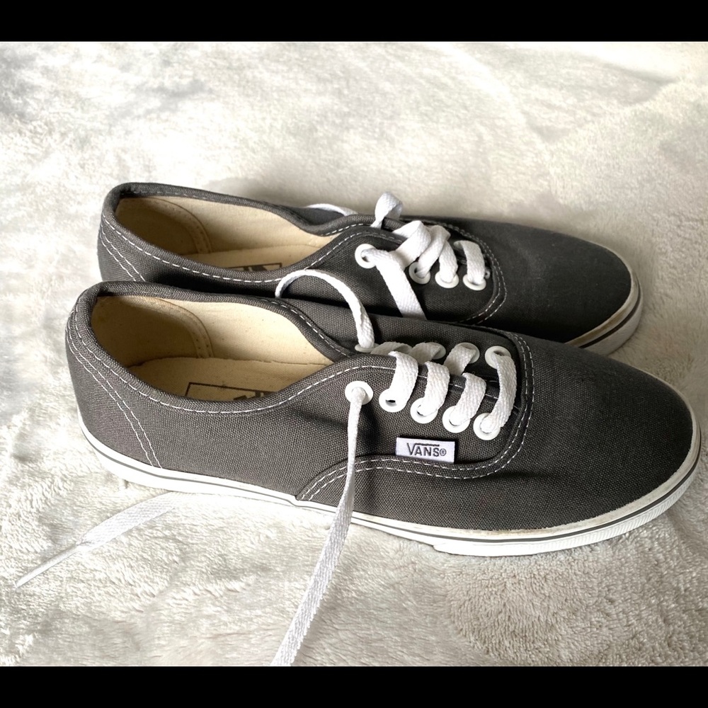 Gray Vans shoes!